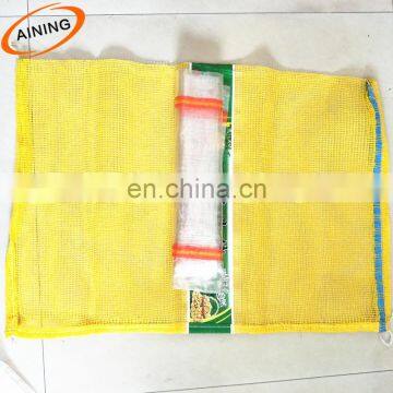 Small potato bag mesh net bags for sale garlic with drawstring