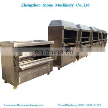 Roast Meat Shop Using Brazilian Gas Barbecue Grill Machine photo-3