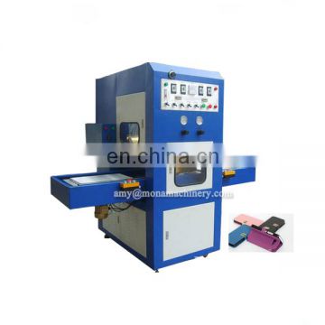 Automatic Turntable High Frequency Battery blister packing machine with precise splitter for PVC APET PET PETG