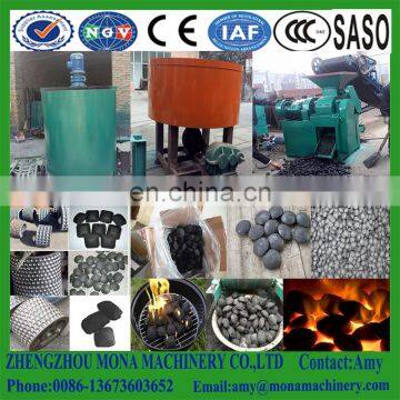Mexico Coconut Shell Bamboo Charcoal Ball Coke Coal Powder Egg Press Making Machine photo-2