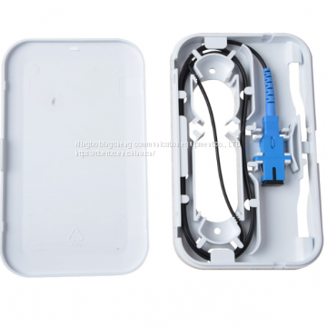Standard High Quality FTTH 1 Core Fiber Optic Terminal Box Simplex or Duplex photo-3