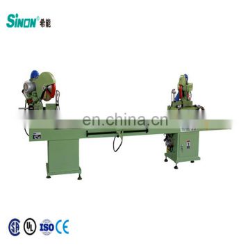 Automatic Double Head Aluminum Cutting Saw Machinery For Aluminium Window Door Fabrication