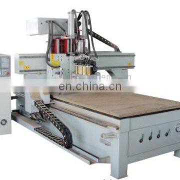 4*8 Italy HSD Boring Unit and Boring Head With Saw ATC Milling Woodworking Engraving Auto Tool Change Router