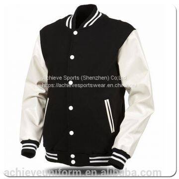 Fashion Custom varsity jackets winter baseball jacket/ sport jackets men 2018
