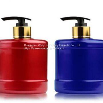 Factory Manufacturer 500ml Empty Plastic Pet Shampoo or Shower Gel Bottle