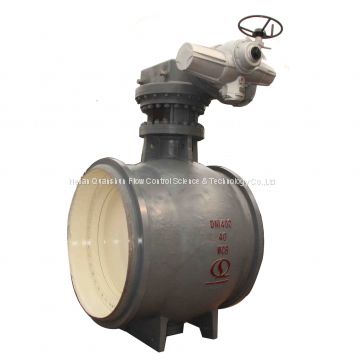 Electric Segment  ball valve for supply heating system