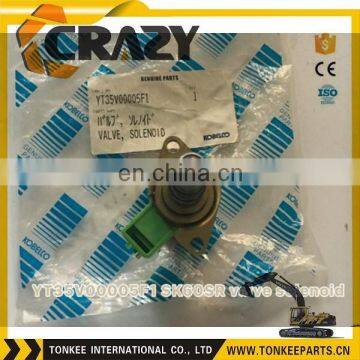 YT35V00005F1 SK60 Solenoid Valve for KOBELCO Excavator Spare Parts photo-2
