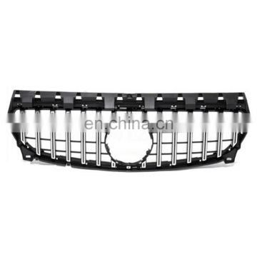 GT GT R Grill Grille 16-18 For Mercedes Benz CLA Class W117 CLA200 CLA250 AMG