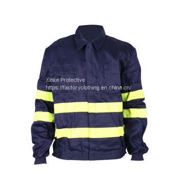 Flame-retardant and anti uv industrial jacket for men