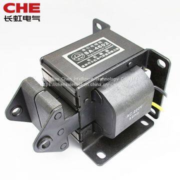 SA-4602 8.0kgf 78.4N 30mm push pull type Attractive Linear AC Solenoid electromagnet for vending machine
