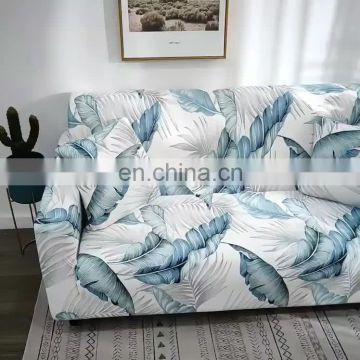 i@home ready to ship classical colorful puzzle polyester sofa cover stretch slipcover cloth decoration