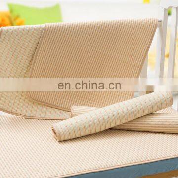 Ultrasoft Waterproof Jacquard Colored Cotton Baby Changing Mat