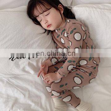 4050 Winter Baby Girl and Boy Cartoon Warm 2 Piece Sleeper Pajamas photo-4