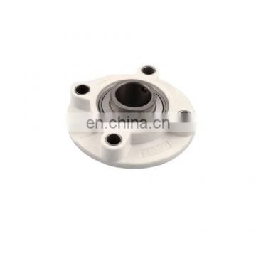 small size 17mm shaft round flange plastic housing units UCFC203 waterproof pillow block bearing FC203 UC203