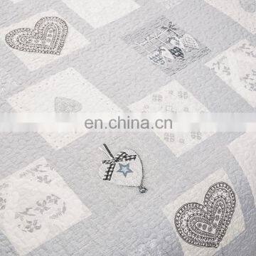 Reversible Quilt Set King Size Soft Microfiber Lightweight Coverlet Bedspread Comforter Set Bed Cover Quilt photo-6