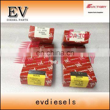 For Yanmar 3TNV82 3TNV82A Engine Overhaul Gasket Kit+crankshaft Con Rod Bearing photo-3
