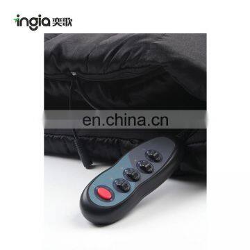 18W Black Vibrating Electric Massage Mat For Bed Wholesale