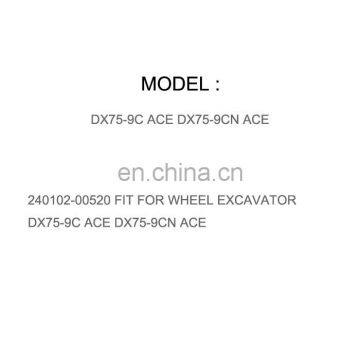 DIESEL ENGINE PARTS MANIFOLD EXHAUST 240102-00520 FIT FOR WHEEL EXCAVATOR DX75-9C ACE DX75-9CN ACE