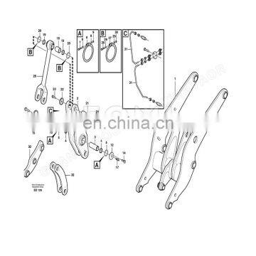 FOMI Hot Sale Sealing ring VOE 11048081 11048081 O Ring For Excavator