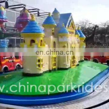 Amusement attractions childrens rides trackless train ride