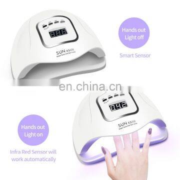 High Power SUNX5 Max 80W LED Nail Lamp 45LEDs Professional Gel Polish LED Nail Dryer Lamp photo-4