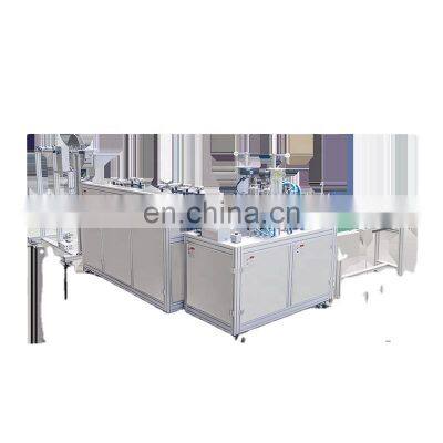 High Speed  Fully Automatic Sevor Motor Surgical Flat Face Mask Making Machine