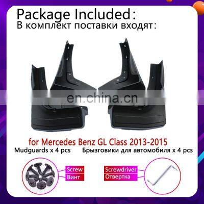 4 PCS for Mercedes Benz GL Class 2013 2014 2015 Mudguards Mudflaps Fender Guards Mud Splash Accessories GL350 GL400 GL450 GL500