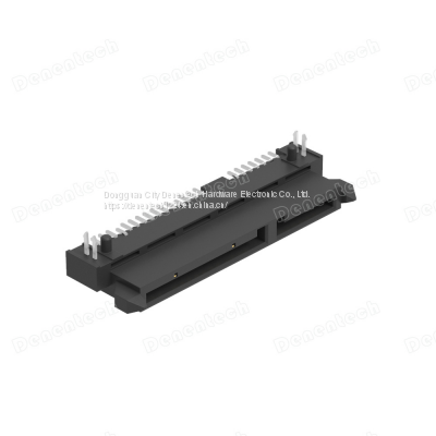 Denentech SATA 7+15P Female Right Angle SMT H5.00mm Connector