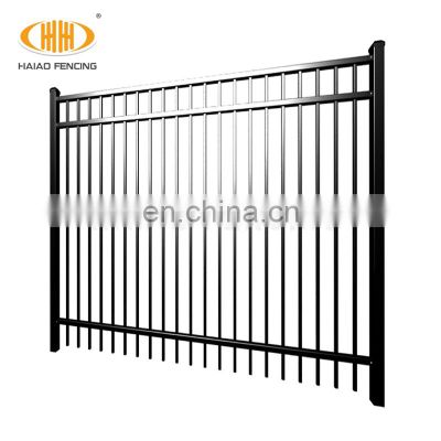 Garden security fence design steel fence panel