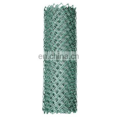 Wholesale H 5ft. 12.5-Gauge Residential Galvanized Steel Chain Link Fence system(without Gate), with 2-3/8 in Squares