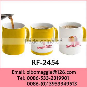 2015 Hot Sale Promotional Custom Designed Porcelain Magic Mug and Color Changing Mug