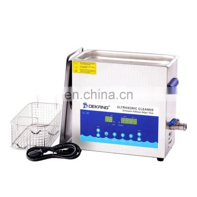 6.5L Degas smart Dual frequency Ultrasonic Cleaner for specialized instruments