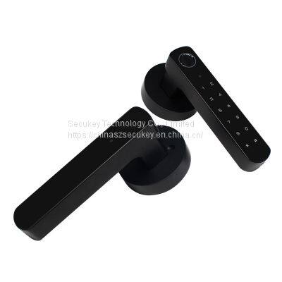 Secukey Tuya Bluetooth Wireless Smart Door Lock IP66 Waterproof Fingerprint Door Lock photo-5