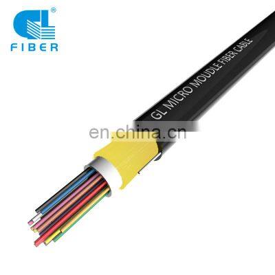 Factory Stock GCYFXTY non-metallic outdoor central tube 24 48 cores mini size micro air blown outdoor cable