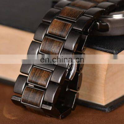 BOBO BIRD Custom Logo Wholesale Watches Men Luxury Brand High Quality Automatic Wrist Wooden Watches photo-4