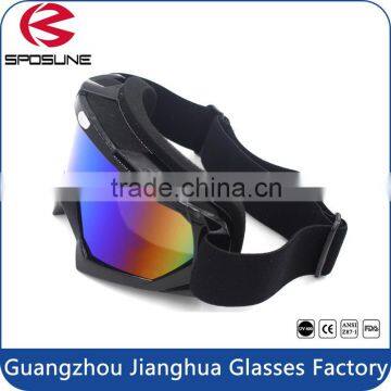 Premium spherical dual best motorcycle polaroid sunglasses black frame uv protective anti-fog for skiing motorcycle