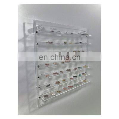 Removable Shelf Organizer Clear Floating Shelf for Collectibles, Spices, Coin Holder