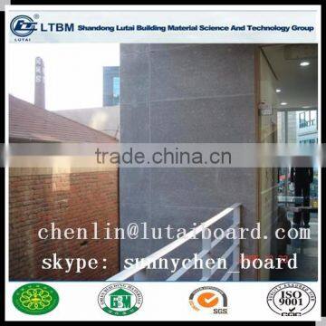 Weather side calcium silicate siding panel with 12mm