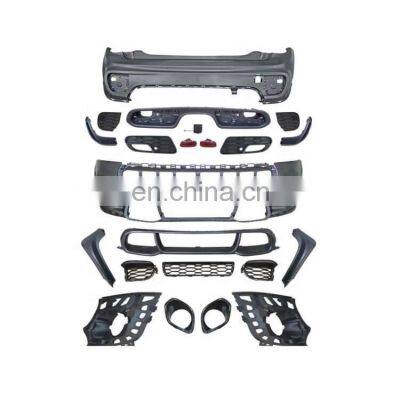 PP Material Body Kit Front bumper Rear Bumper Kits For Mini Cooper F55 F56 JCW 3 DOOR