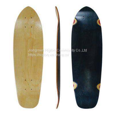 Blank Custom Fish Board Canadian Maple Blank Cruise Skateboard Decks photo-3
