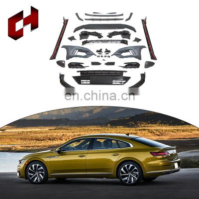 CH New Upgrade Luxury Hood Fender Svr Cover Rear Diffusers Grille Installation Body Kit For Vw Arteon 2018-2020 To R Line