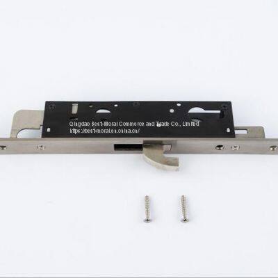 Single Hook Latch Mortise Door Lock 3085mm, With Top and Bottom Pull Bar photo-3
