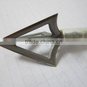 Linkboy Broadhead CS 100 Grain 1 1/16" Stainless Steel Archery Hunting photo-2