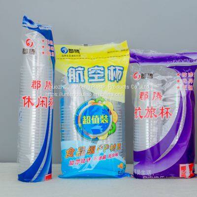 blister 6 oz 180ml disposable cup single use one time drinking juice tea cups  clear water cup