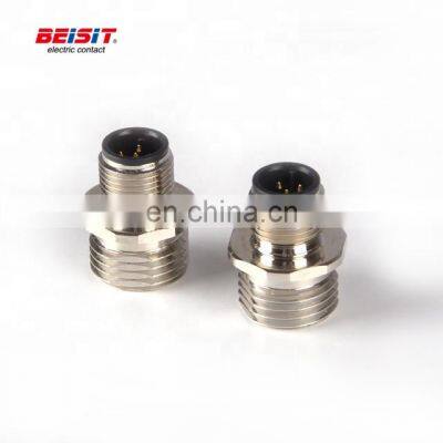 Circular Connector Male For Power Signal Connection M12 Waterproof 5 pin 4pin Circular Cable Connector