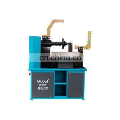 Gubot hydraulic wheel rim repair straightening lathe price aluminum alloy rim repair machine