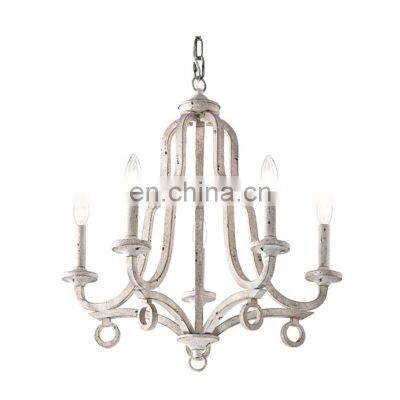 American country living room dining room  chandelier clothing store coffee shop decorative lamps