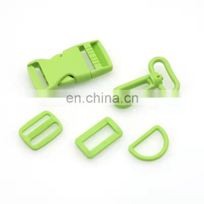 Wholesale 10mm 20mm 25mm 32mm 38mm 50mm plastic buckle and Plastic Slider