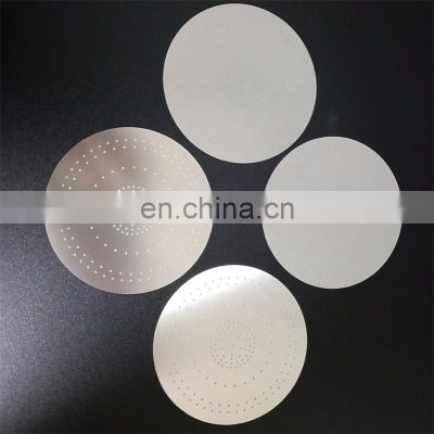 china Chemical etching micron 304 316L stainless steel filter disc