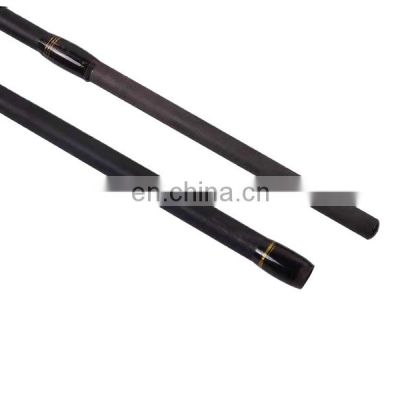 carbon fiber fishing rods 210 cm or  fishing rod 6 m 3 sections can customized free logo